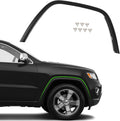 JOLONG Front Right Fender Flare for Jeep Grand Cherokee 2011-2016 | Textured Black Wheel Arch Trim Molding Passenger Side Replacemnet for Fender Cover CH1291106 1MP38RXFAE