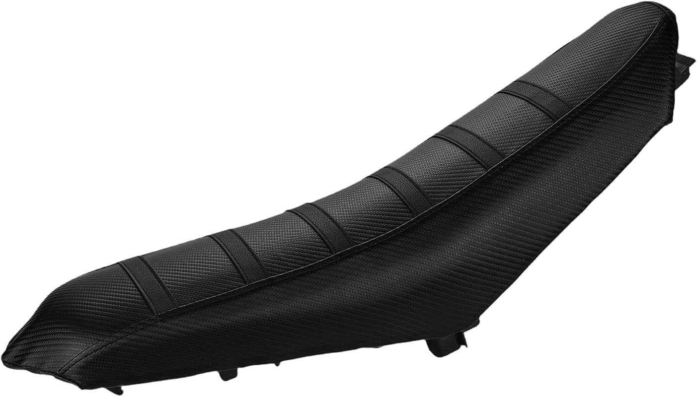 Seat Cover for Tutti Tuttio Tutto Soleil 01 Electric Dirt Bike | Non Slip Black Stripe Gripper Soft Water Proof Black
