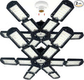 2 Packs LED Garage Light, Super Bright Screw in E26/E27 Ceiling Shop Work Lamp by PINSAI