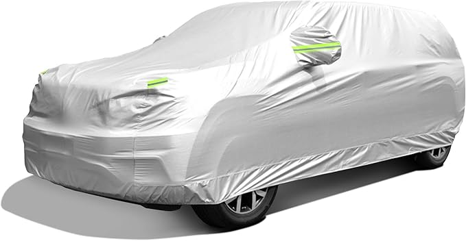 SUV Waterproof Car Covers for Automobiles All Weather Season UV Protection by GORDITA