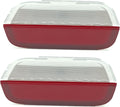 2PCS 3ED 947 411 Car LED Courtesy Interior Door Panel Lamp Light for VW