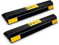 (New Updated 18" 2 Packs Heavy Duty Parking Stopper