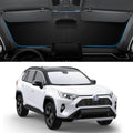 Spigen Triple-Coated CryoShade Front Windshield Sunshade (Reinforced Velcro Strap) for Toyota RAV4 2019-2025 and RAV4 Prime 2021-2025