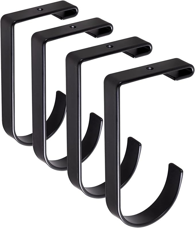 4-Pack Heavy Duty Add-On Flat Hook Accessory - Image 3