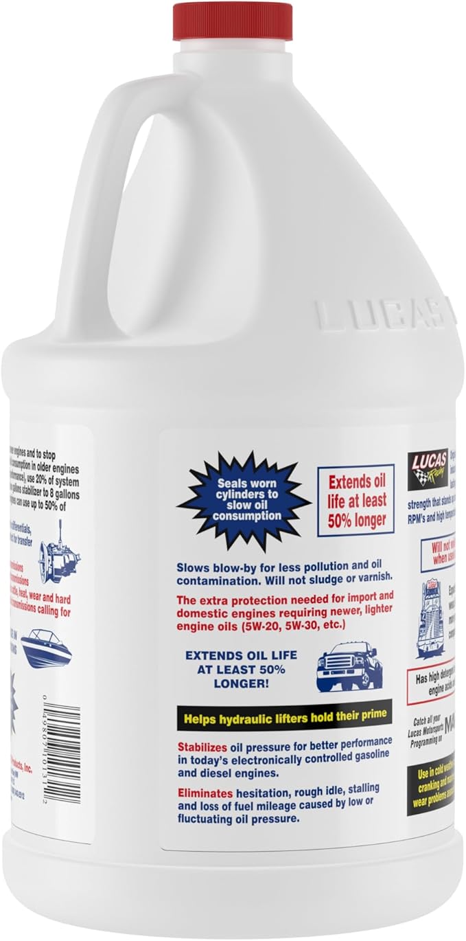 Lucas Oil 10131 Pure Synthetic Oil Stabilizer - Image 3