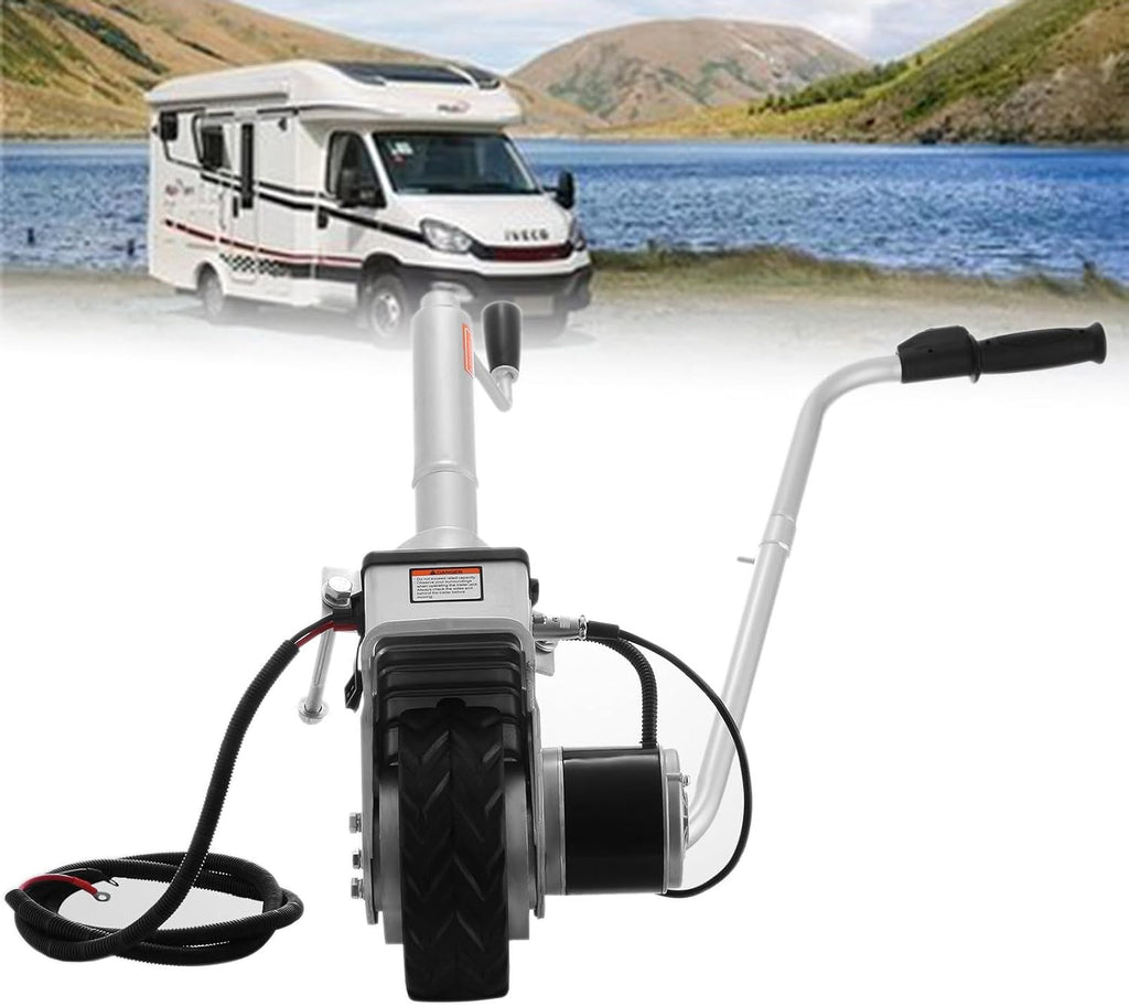 Motorised Wheel Trailer Mover 350W 12V Electric Motorised Wheel Max Load 5000Lbs, Minivan Mobile Electric Trailer Tool