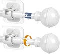 adhesive curtain rod no drilling for renter 27, main product view