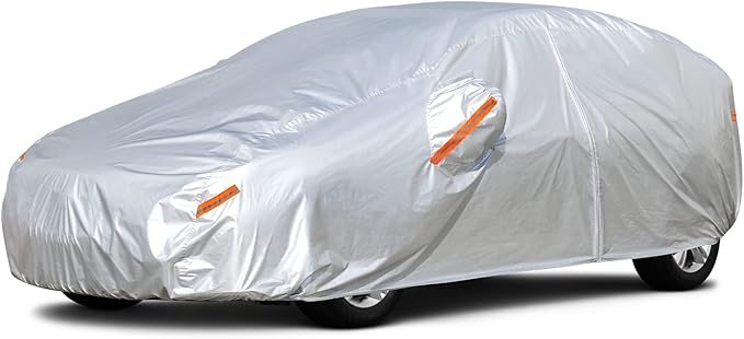 Kayme Hatchback Car Covers Waterproof All Weather, Sun Uv Rain Protection by kayme