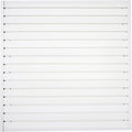 Slatwall Panel Garage Organizer Heavy Duty Wall Mounted, PVC Slat Panels Home