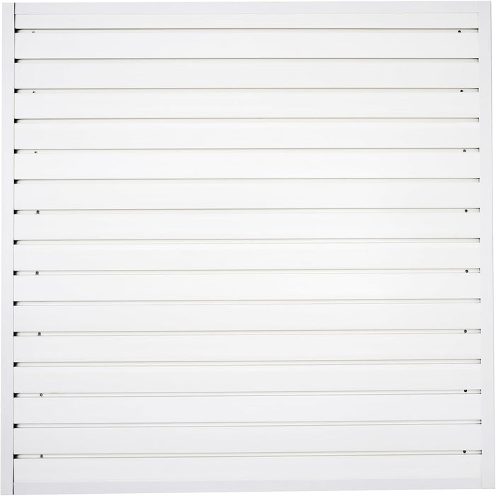 Slatwall Panel Garage Organizer Heavy Duty Wall Mounted, PVC Slat Panels Home