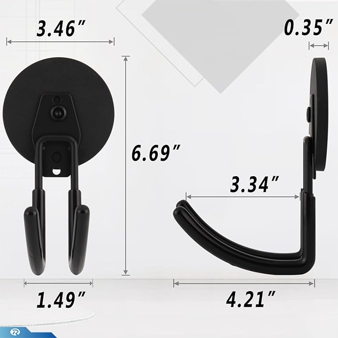 2 Pcs Magnetic Hook Heavy Duty, Strong Magnet Hooks - Image 5