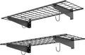 WALMANN 2 Pack Garage Wall Mount Shelves, 45x15 inch Wall Mounted Storage