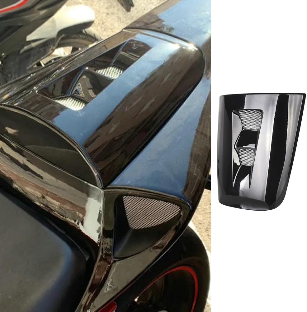 ABS Plastic Rear Seat Cowl Cover Fit for Honda CBR1000RR 2004 2005 2006 2007 CBR 1000 RR 04-07 Motorbike Rear Seat Cover ABS Plastic Rear Seat Cowl (Glossy Black)