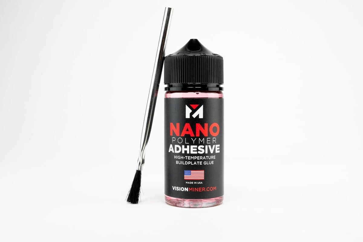 nano polymer adhesive (120ml) - ultimate 3d printing shown in use