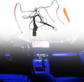 L2R for Toyota RAV4 XA50 (2019-2025) LED Car Interior Center Console Dashboard Light Bar with On & Off Switch Lamp Kit Strip Accessories 3 PCS (Deep Blue)