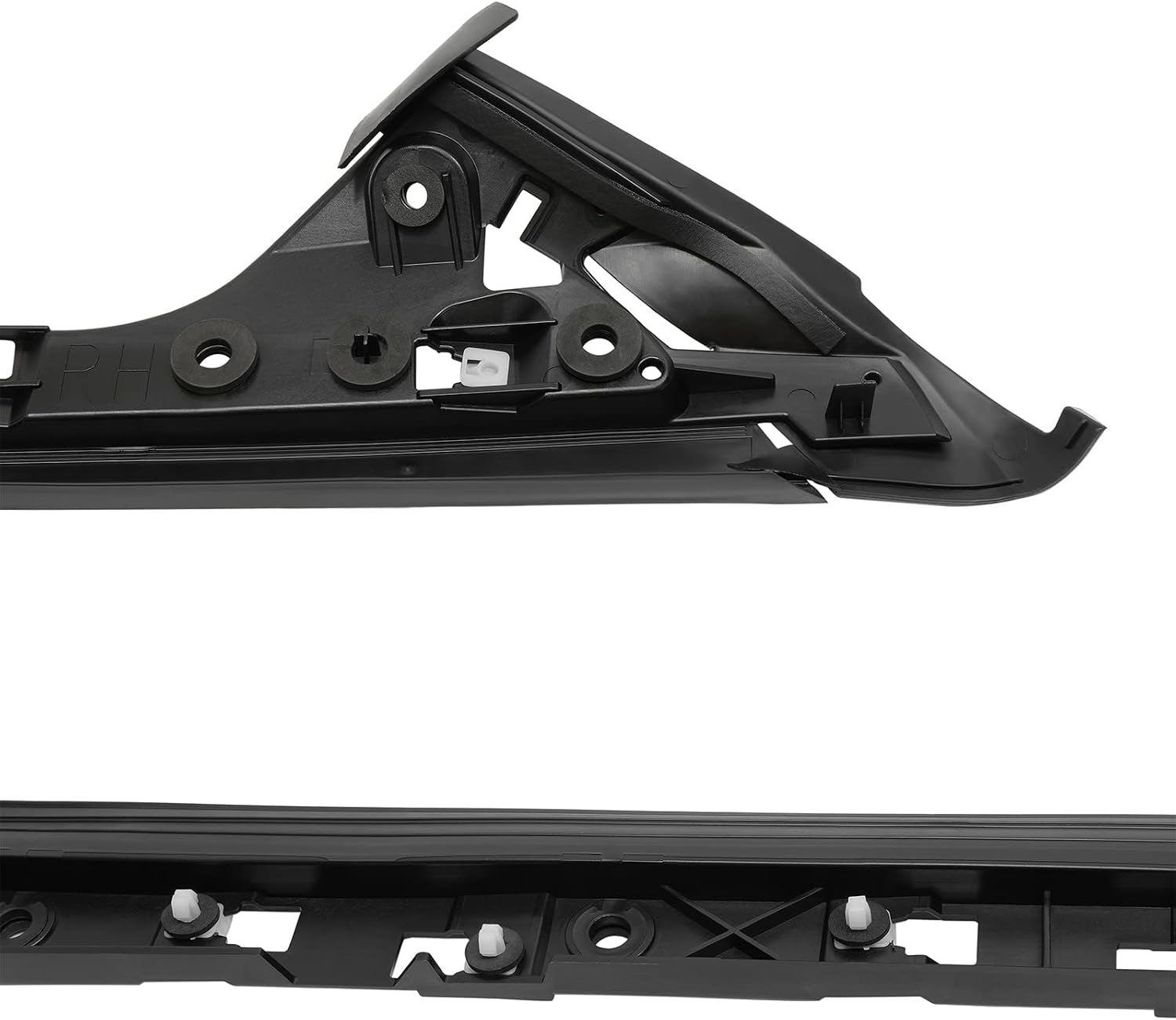 Windshield Trim Molding A-Pillar Set, Compatible with 2011-2019 Ford Explorer,Front Outer & Inner Right Passenger BB5Z7803144AA BB5Z-7803136-AA BB5Z7803136BA BB5Z-7803144-AA 926-451 Window Accessories