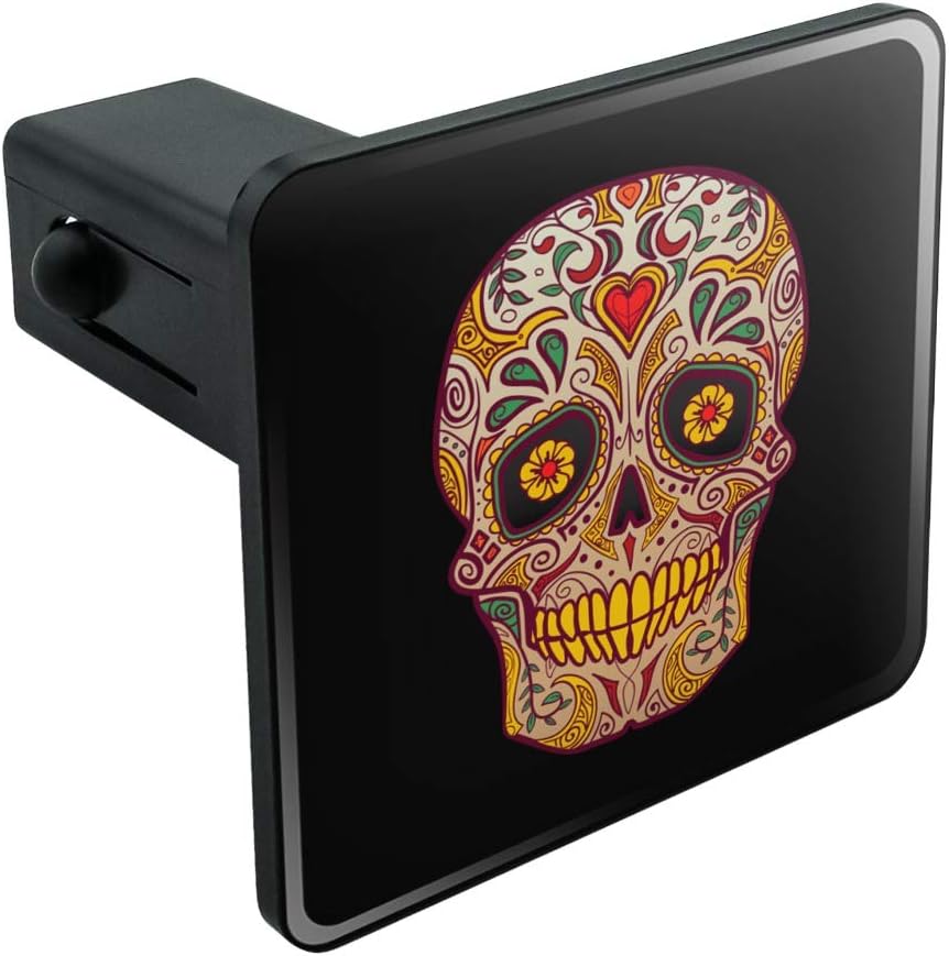 GRAPHICS & MORE Skull Day of the Dead Southwestern Tow Trailer Hitch Cover Plug Insert 1 1/4 inch (1.25")