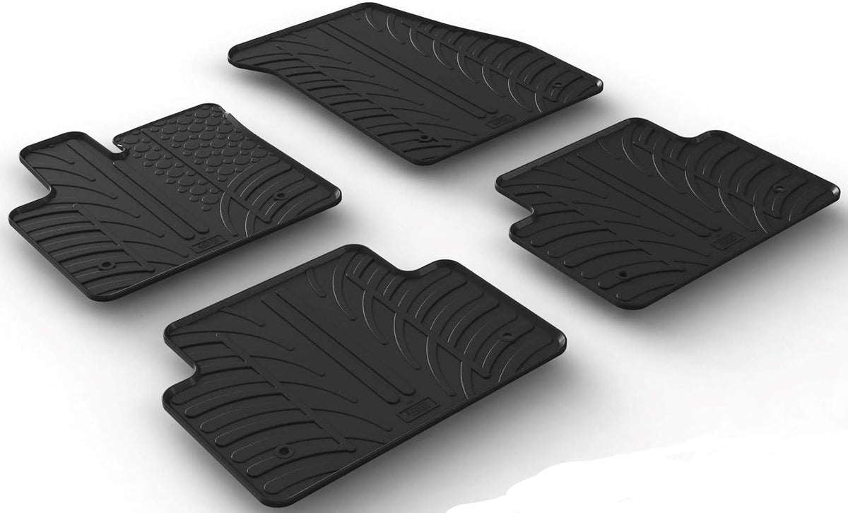 GledringUSA Custom Fit All-Weather Rubber Floor Mats Intended