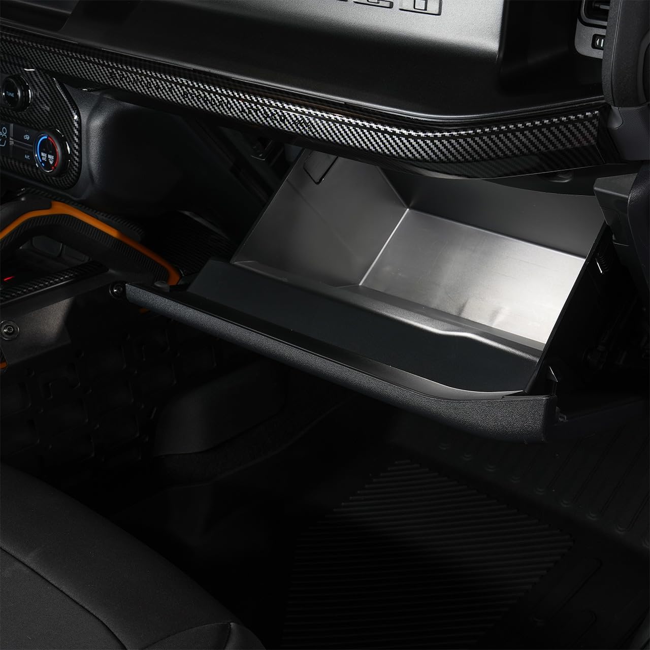 IAG Glove Box LED Light for Ford Bronco 2021+ & Raptor 2022+ (Not Sport) | Broncos don't include one, plug-and-play install, no wiring or drilling, auto on/off timer
