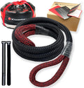 Kinetic Recovery Bridle Extension Rope 7/8'' x 10' (MBS 29,000 lbs) Two Recovery Points, black