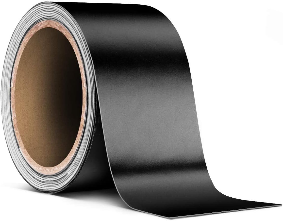 VViViD Black Matte Air-Release Adhesive Vinyl Tape Roll (2 Inch x 20ft)
