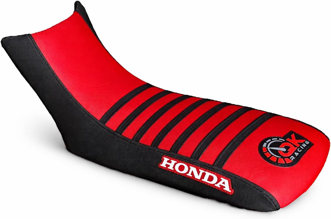 Seat Cover - Compatible Fit for 1993-2006 TRX 300 EX Sportrax 300 TRX300EX 2x4 All Black, Durable Material | Multi-Grip Design for Improved Traction S17