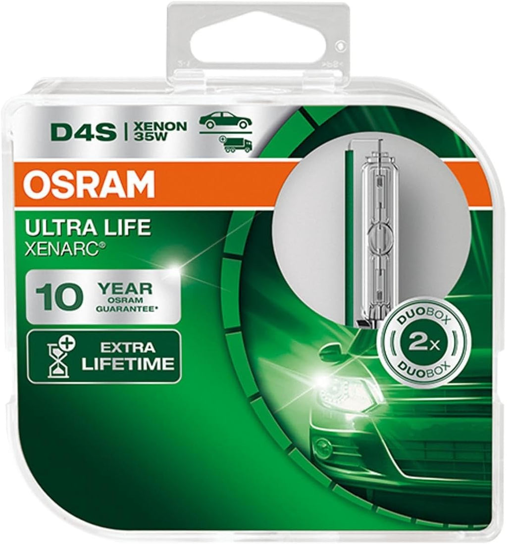 OSRAM XENARC ULTRA LIFE D4S HID Xenon discharge bulb, discharge lamp, 66440ULT-HCB, duobox (2 units)