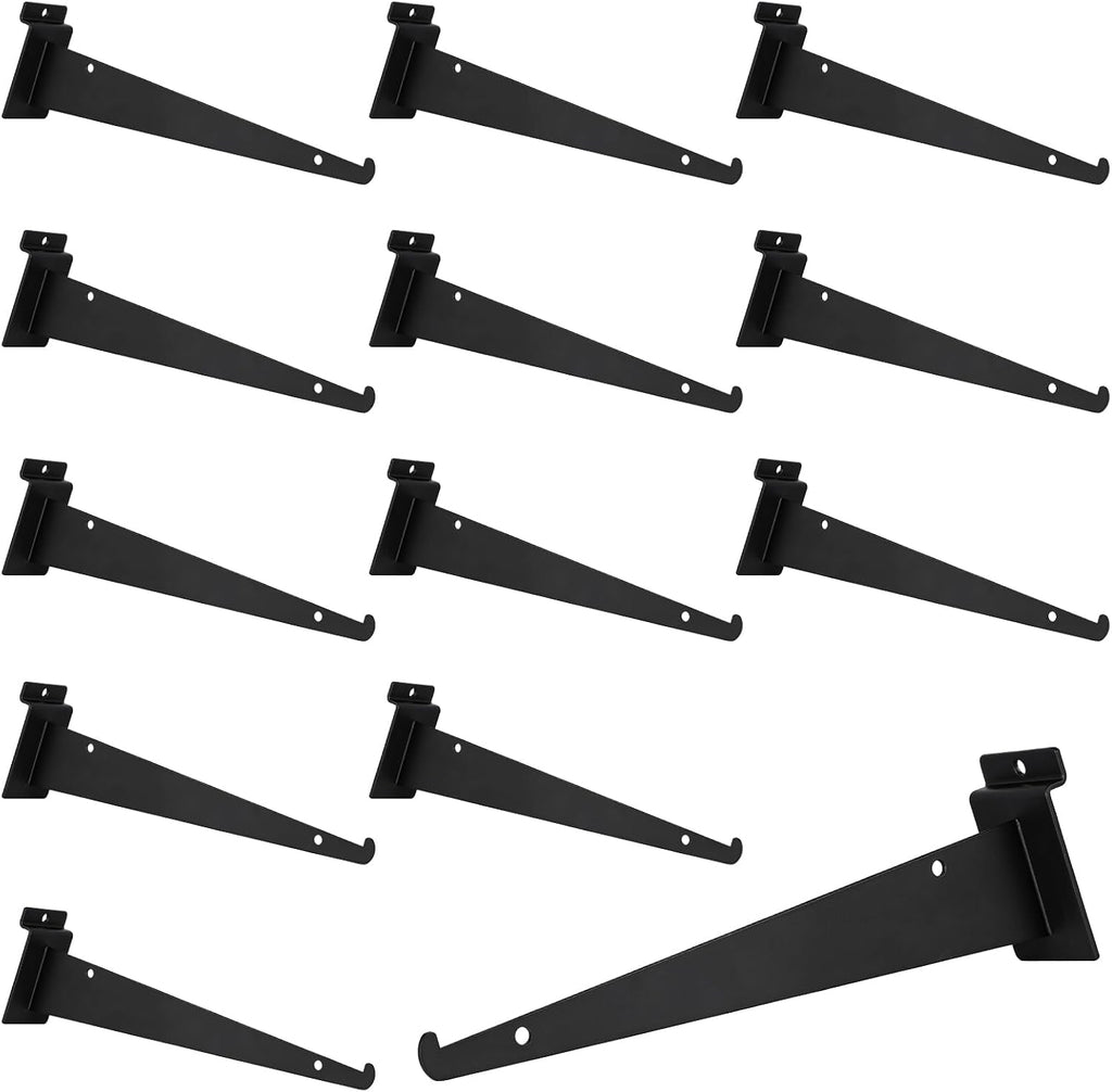 10 inch slatwall shelf bracket, slatwall accessories, heavy, main product view