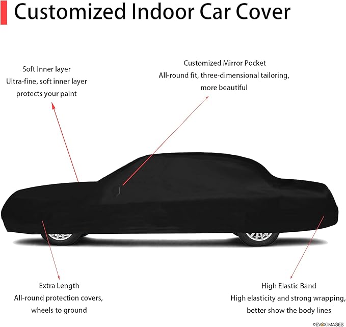 Soft Stretch Classic Car Cover Custom-fit - Image 2