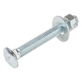 3/8" x 3" (50 pack) zinc carriage bolt, main product view