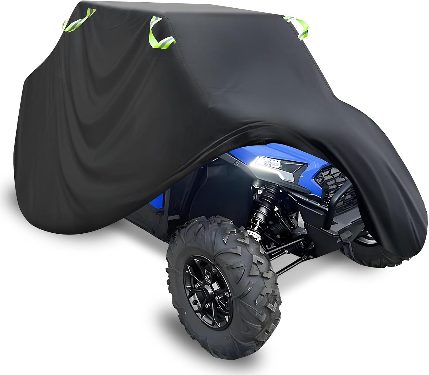 StarknightMT UTV Cover 2-3 Seater Upgraded, Heavy Duty Storage Cover Compatible with Polaris Ranger RZR General Talon Zforce Uforce 1000 Defender with Reflective Strips, 130" x 58" x 70"