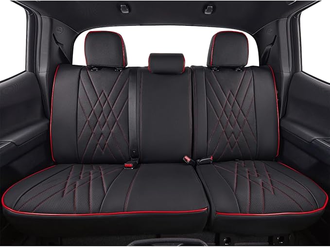 EKR Custom Fit Tacoma Rear Car Seat Covers - Image 2