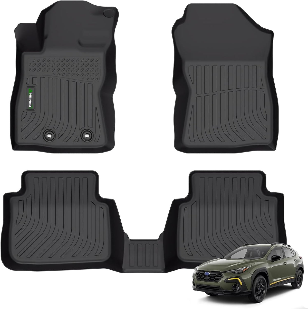 Floor Mats Custom for Subaru Crosstrek 2024 2025 & Subaru Impreza 2024 2025 All