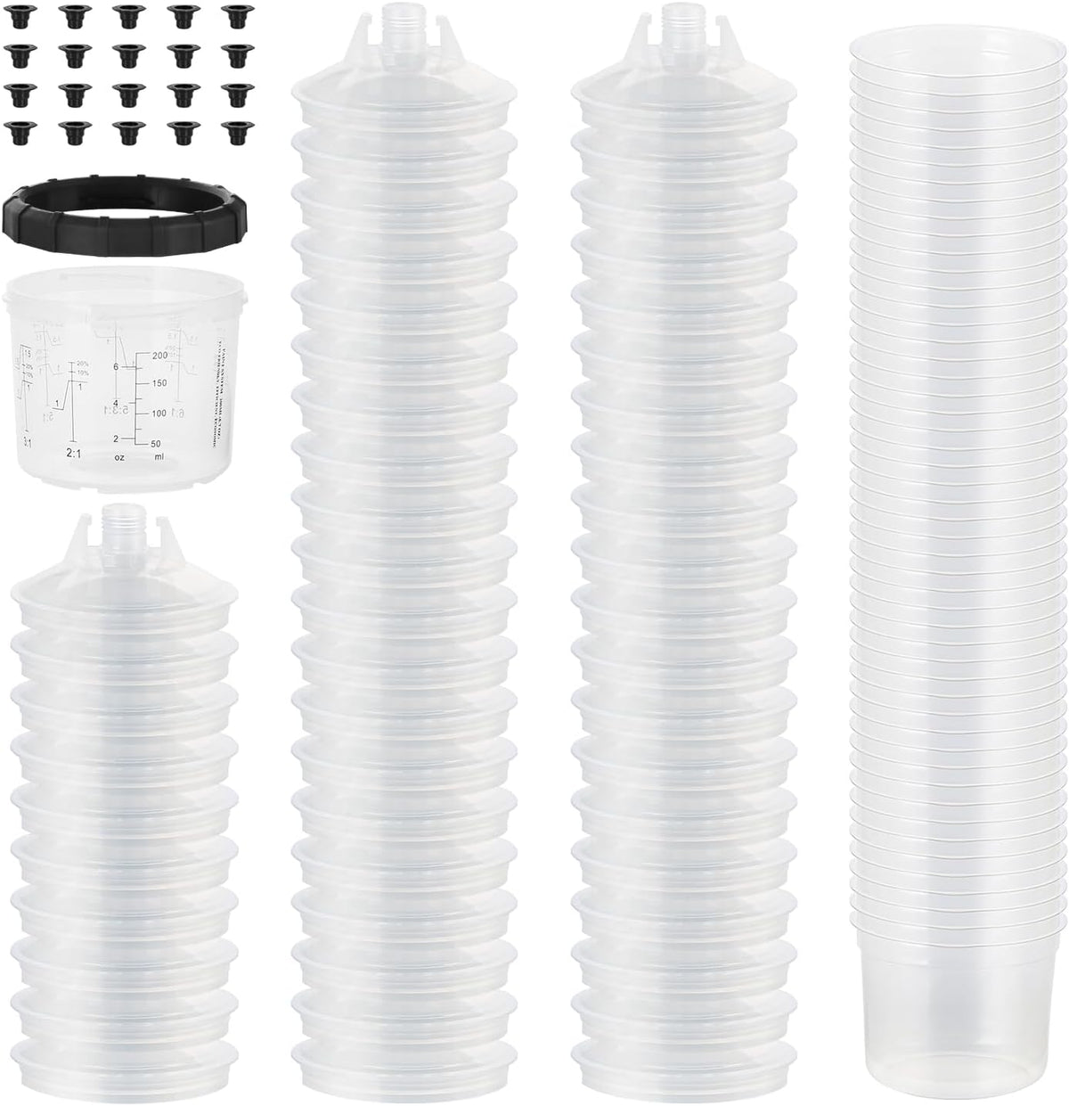 Disposable Paint Spary Gun Cups, Spray Paint Cup Kit