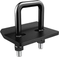 Hitch Tightener Anti-Rattle Clamp, Heavy Duty Steel Stabilizer for 1.25 and 2 inch Trailer Hitches, Anti-Rust Coating and Eliminating Rocking Instability