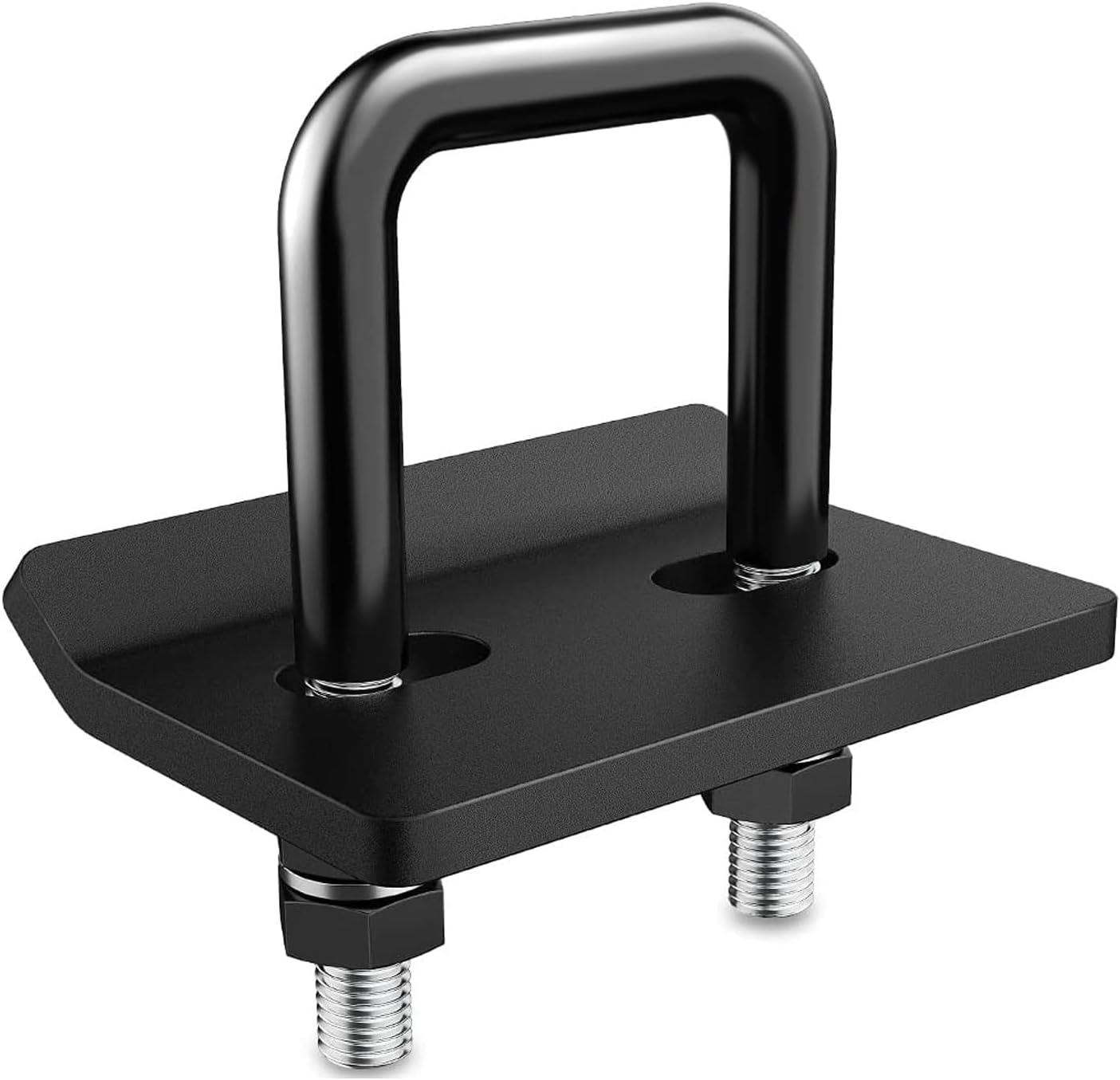 Hitch Tightener Anti-Rattle Clamp, Heavy Duty Steel Stabilizer for 1.25 and 2 inch Trailer Hitches, Anti-Rust Coating and Eliminating Rocking Instability