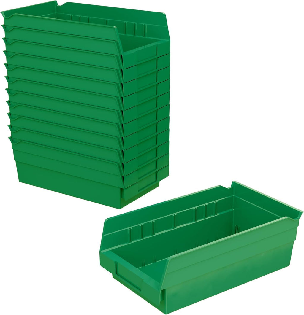 Akro-Mils 30130 Plastic Shelf Bins, Heavy Duty Storage Bins
