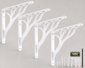 rustic tree white heavy duty shelf brackets 10, main product view