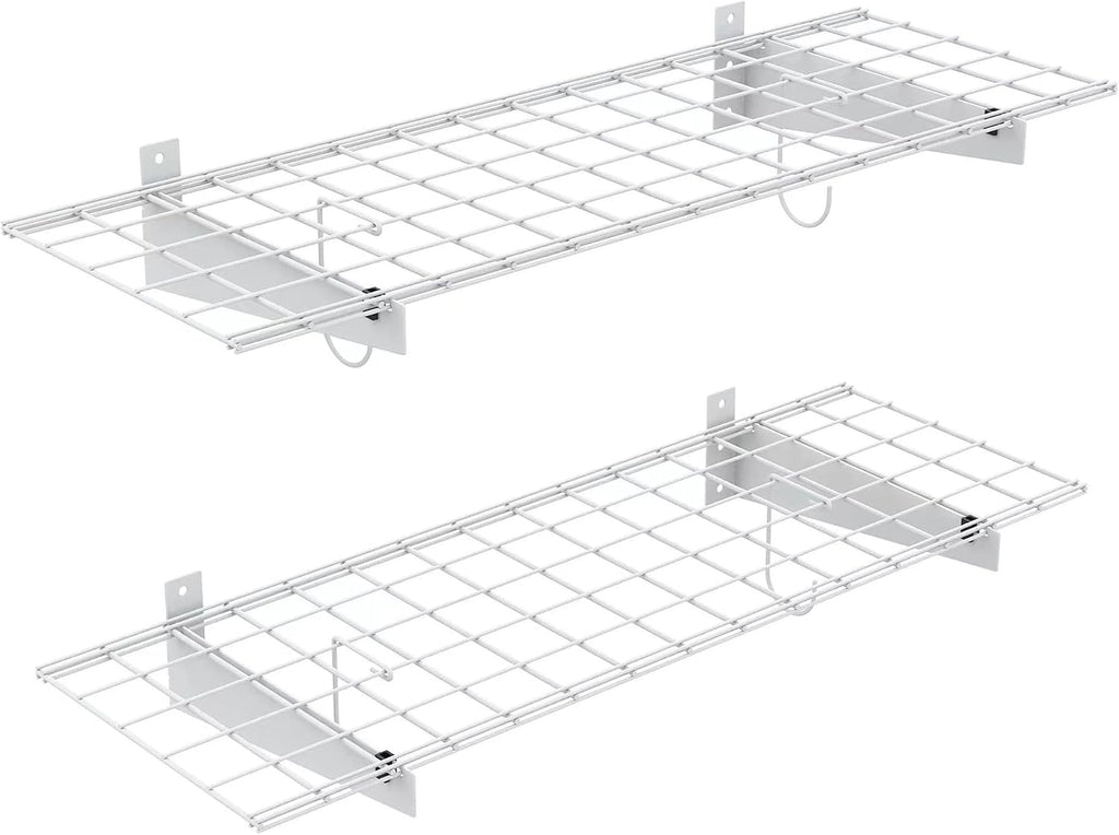 TORACK 2 Pack Garage Storage Wall Shelves