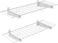TORACK 2 Pack Garage Storage Wall Shelves