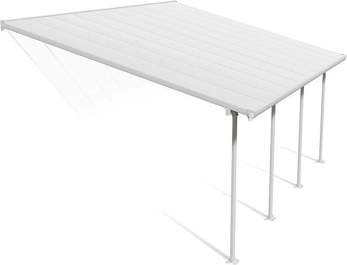 Palram - Canopia Feria 13 Ft. x 20 Ft. Carport Aluminum Metal Frame and by CANOPIA