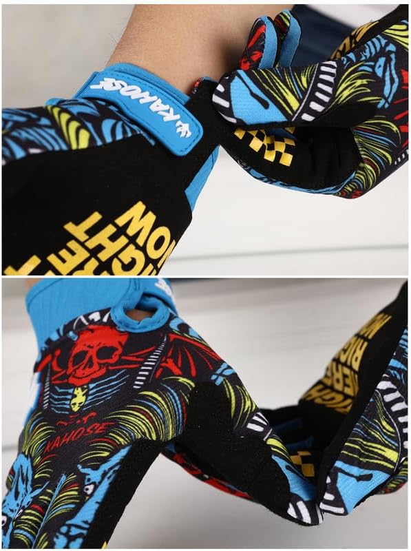 Dirt Bike Motorcycle Gloves for Men Women Finger Touchscreen Motorbike Gloves - Image 4