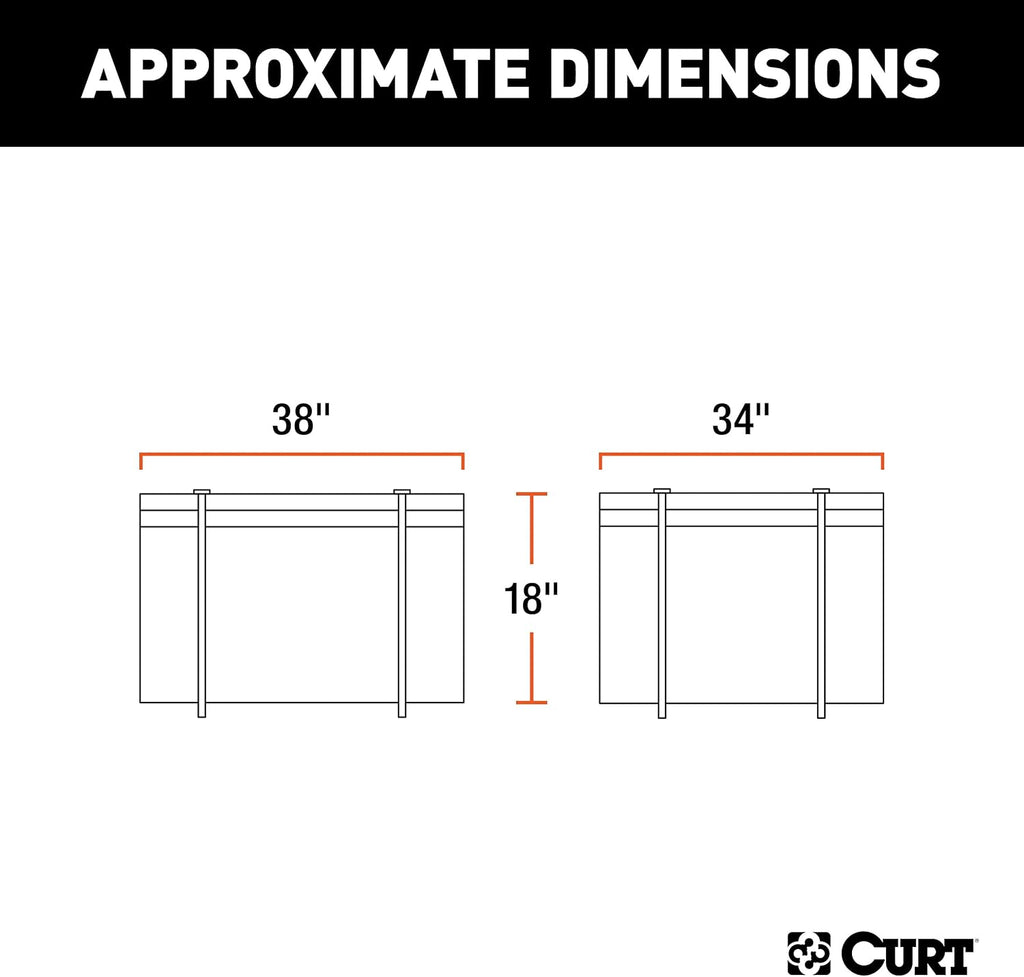 Curt 18220 Waterproof Rooftop Carrier Cargo Bag