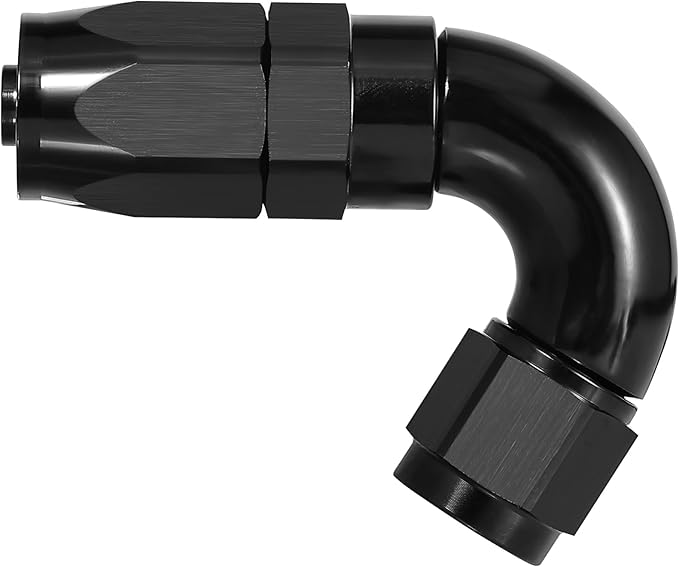EVIL ENERGY 4AN 120 Degree One Piece Full Flow Hose End Fitting Swivel by EVILENERGY