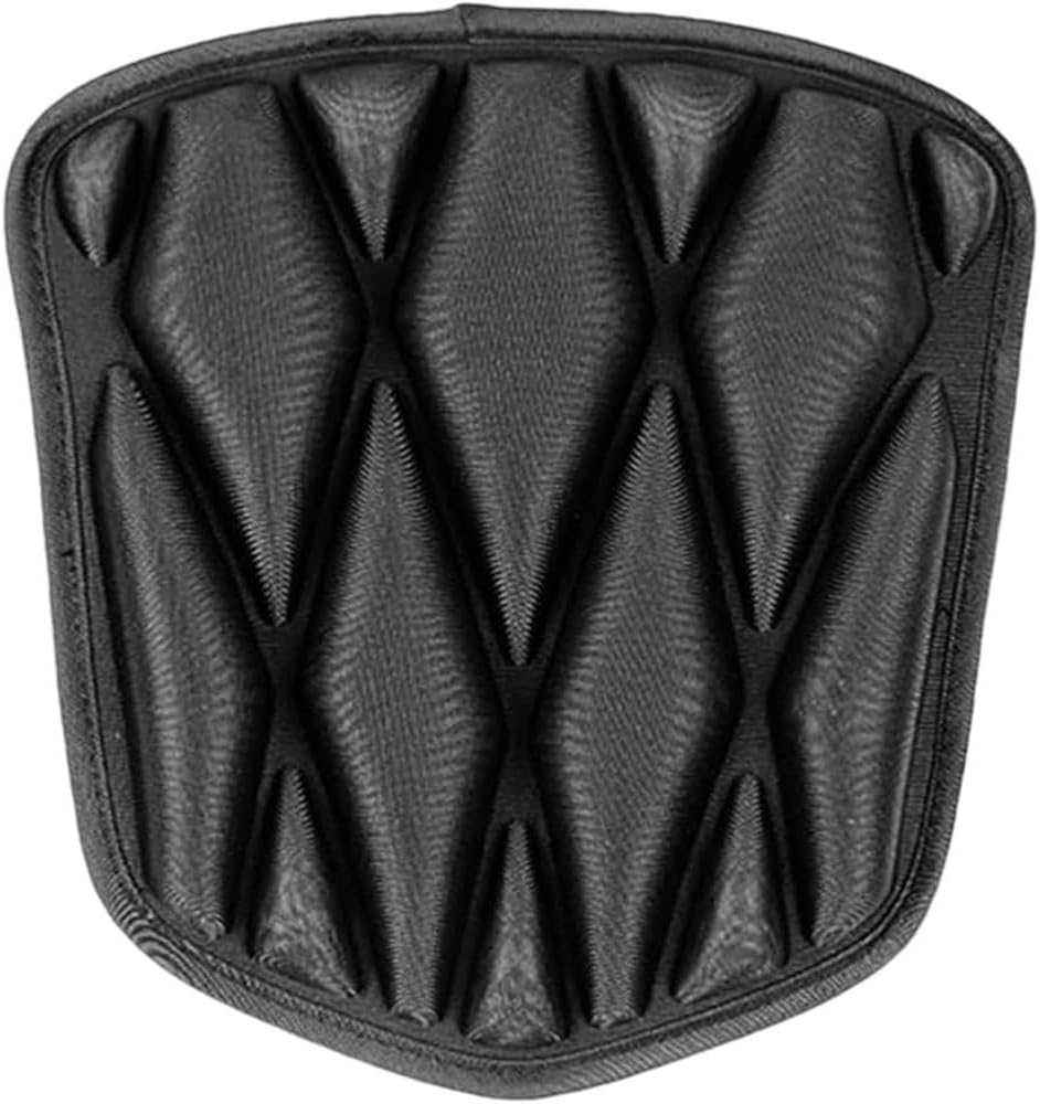 Foldable Motorcycle Seat Cushion, 3D Comfort Motorcycle Seat Cover Waterproof Eva Cushion Cover Breathable Seat Cover Protector Cushion