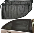Car Window Sun Shades for Polestar 3 2024-2026, Breathable Mesh UV Protection Privacy Screen, Auto Side Door Mosquito Net Blinds,2 PCS Rear Window Covers