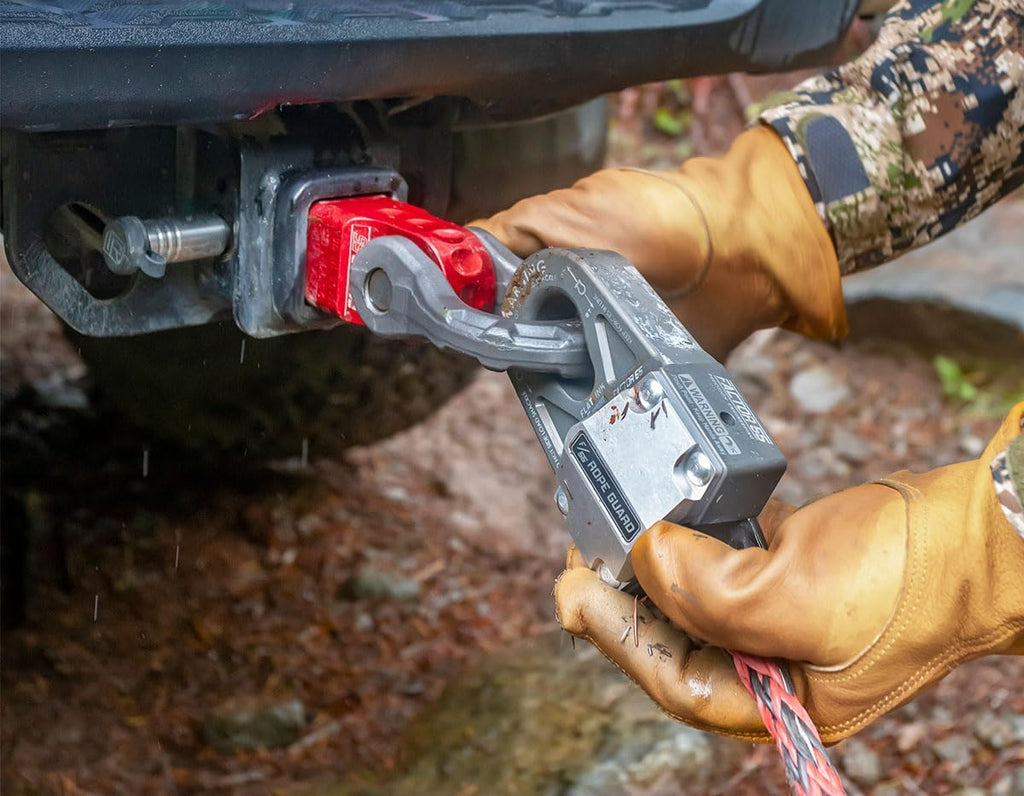 Factor 55 00020-01 Hitchlink 2.0 Rated at 9500 lb Ultimate Failure at 51,000 lb Convert Your Vehicles Hitch Receiver into a Recovery Point. Ideal for 4x4 Off Road Adventures – Red