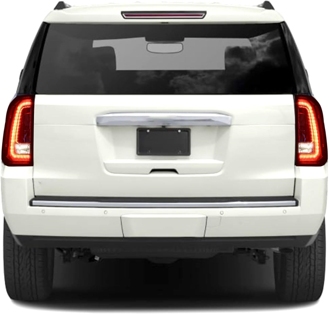 Tail Lights Assembly Compatible with GMC Yukon XL 2015 2016 2017 2018 2019 2020 LED Right Passenger Side Taillight Brake Turn Signal Assembly With Bulb Replaces 23380460 84536243 GM2801268