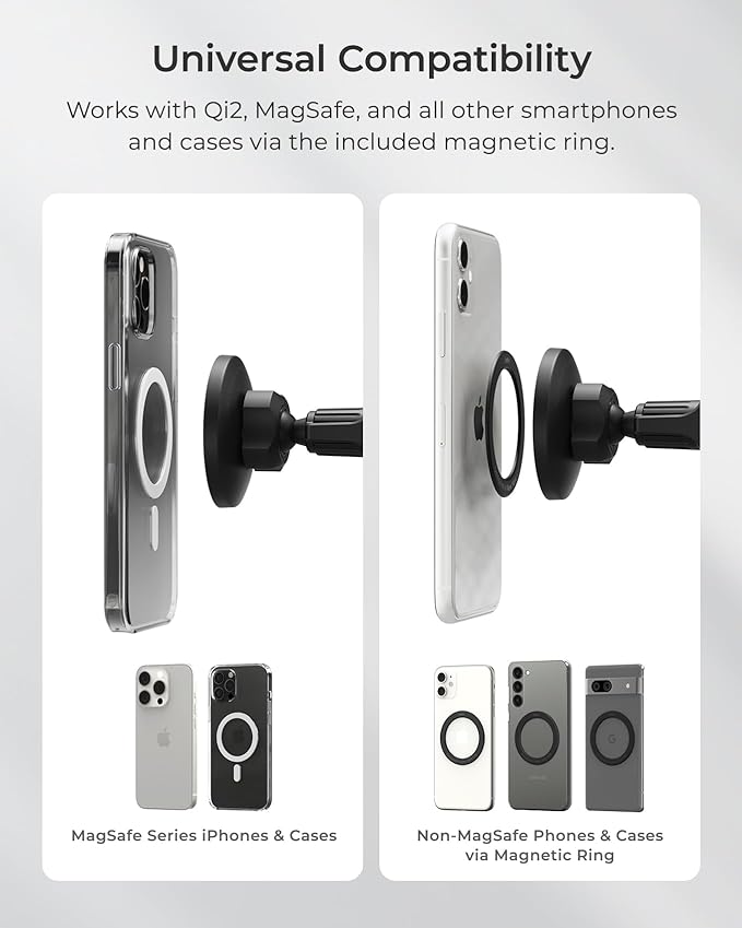 iOttie iTap 3 Magnetic Air Vent Car Mount Phone Holder - Image 4