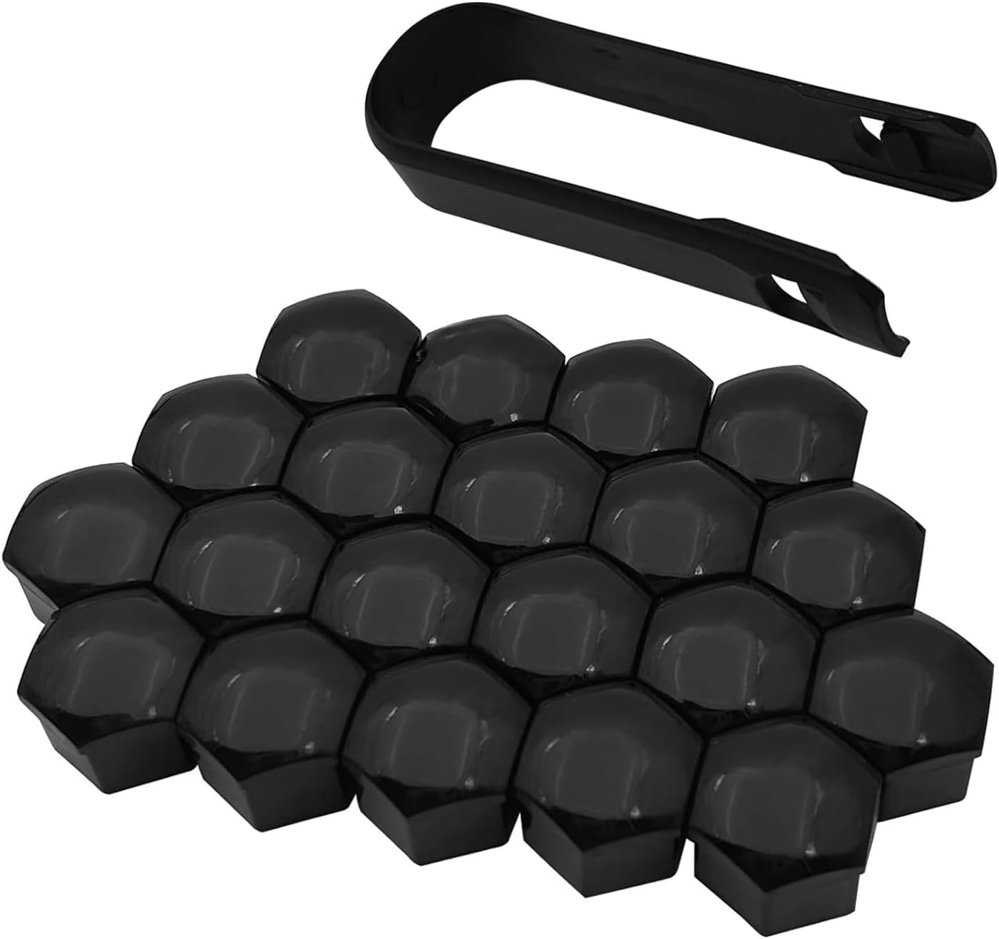 20PCS Car Wheel Lug Nut Covers Auto Tire Bolt Caps for Ford Expedition Max, Plastic Wheel Lug Nut Covers, Dustproof Auto Tire Bolt Protection Caps